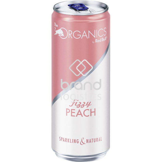 ORGANICS Fizzy Peach by Red Bull 330ml DE Alu Can