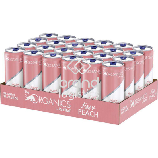 ORGANICS Fizzy Peach by Red Bull 330ml 24er Tray DPG