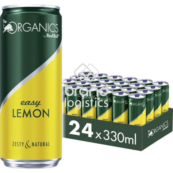 ORGANICS Easy Lemon by Red Bull 330ml 24er Tray DPG E-Commerce