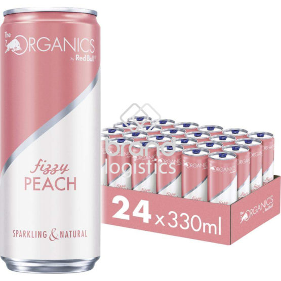 ORGANICS Fizzy Peach by Red Bull 330ml 24er Tray DPG E-Commerce