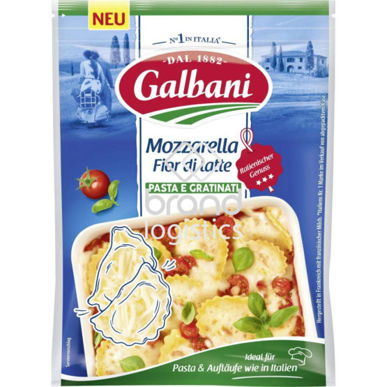Galbani Mozzarella Fior di Latte gerieben Pasta 150 g