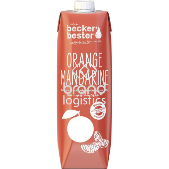 beckers bester Orange Mandarine Tetra Pak 1 l