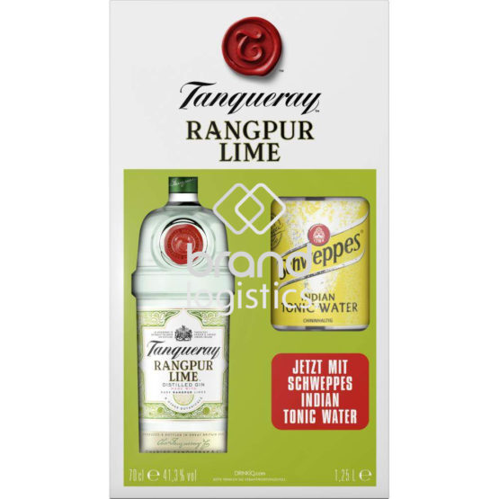 Tanqueray Rangpur Lime 0,7 l mit Schweppes Indian Tonic