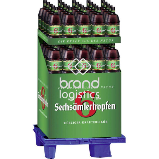 Sechsämtertropfen 33% vol. Display 48×0,7 l