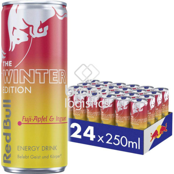 Red Bull Winter Edition Fuji-Apfel & Ingwer 2025 Tray 24×250 ml DPG E-Commerce