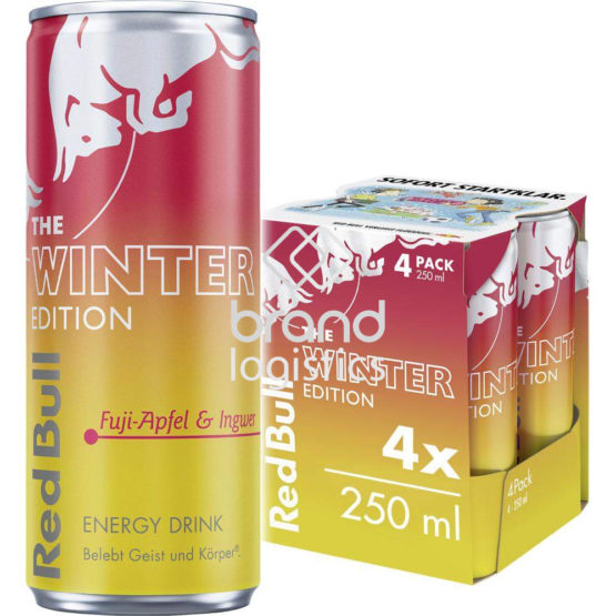 Red Bull Winter Edition Fuji-Apfel & Ingwer 2025 4×250 ml DPG E-Commerce