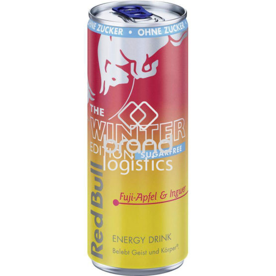 Red Bull Winter Edition Fuji-Apfel & Ingwer Sugarfree 2025 250 ml DPG