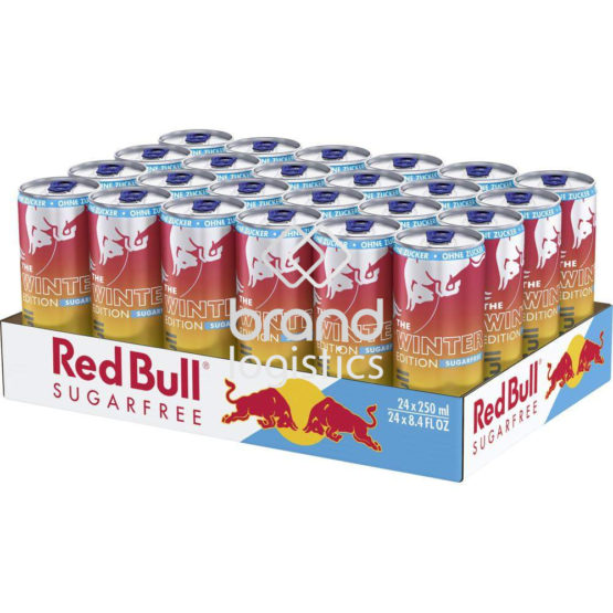 Red Bull Winter Edition Fuji-Apfel & Ingwer Sugarfree 2025 Tray 24×250 ml DPG