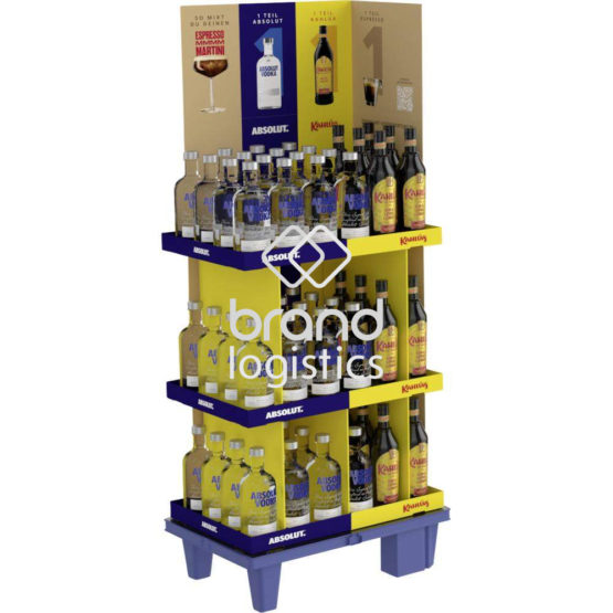 Absolut Mix 16-40% 2-fach Display 66×07 l