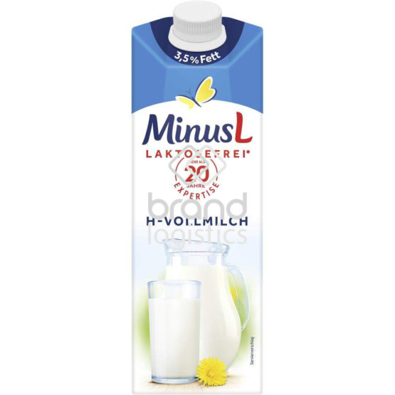 MinusL H-Vollmilch 3,5 % Fett 1l
