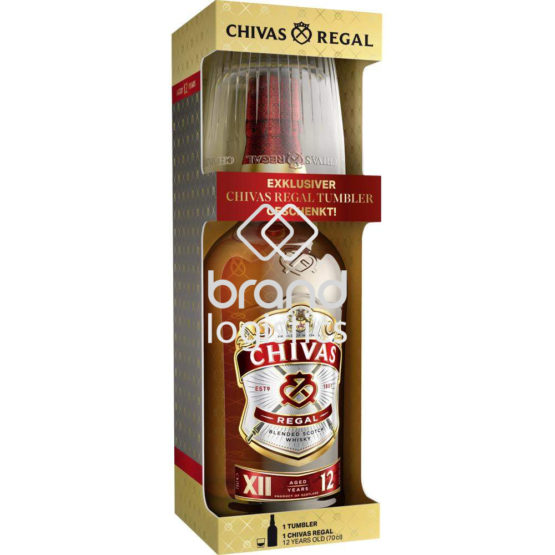 Chivas Regal 12 Jahre 0,7 l + Gratis Tumbler – Winterpromotion 2025