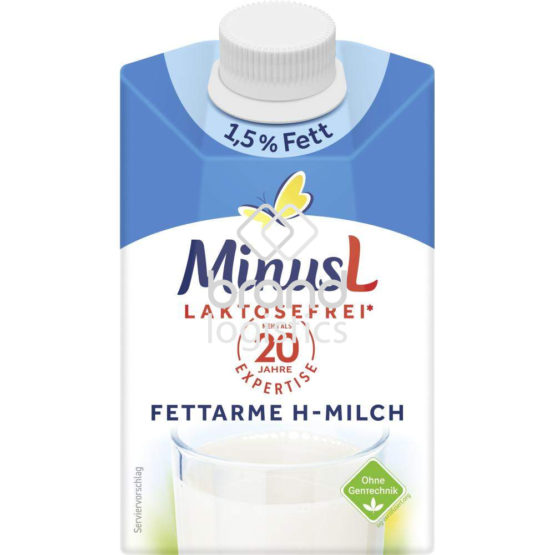 MinusL H-fettarme Milch 1,5 % Fett 0,5 l