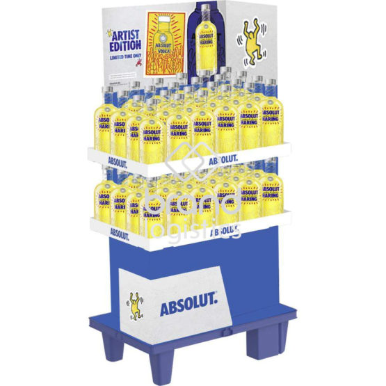 Absolut „Haring Limited Edition“ 48×0,7 l Display – Winterpromotion 2025