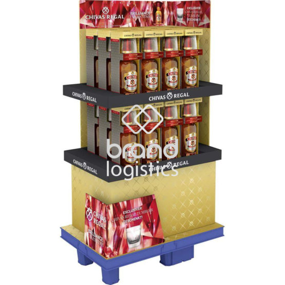 Chivas Regal 12 Jahre 24×0,7 l + Gratis Tumbler Display – Winterpromotion 2025