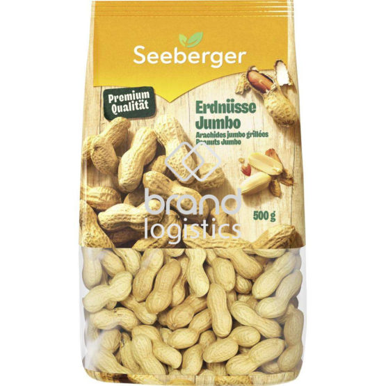 Seeberger Jumbo Erdnüsse 500 g