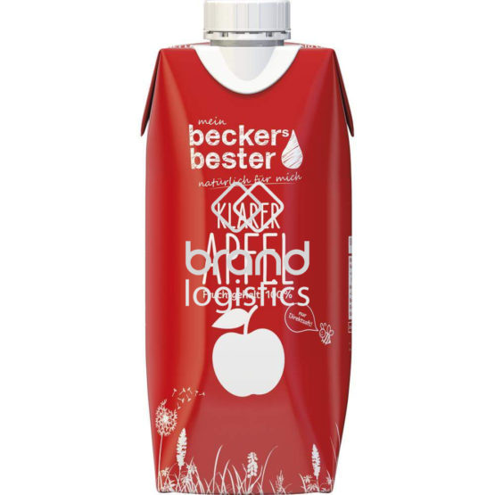 beckers bester Apfelsaft klar 100% Direktsaft 0,33 l