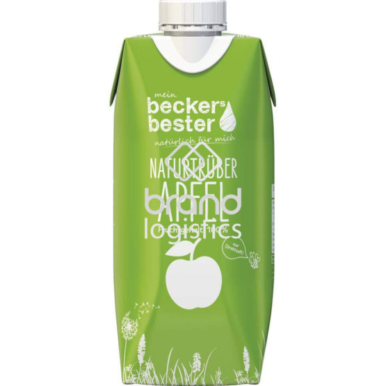 beckers bester Apfelsaft trüb 100% Direktsaft 0,33 l
