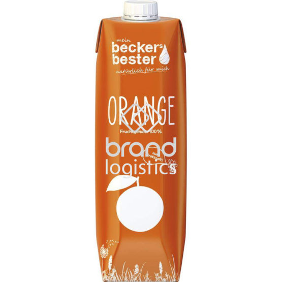 beckers bester Orangensaft 100% Direktsaft 1 l