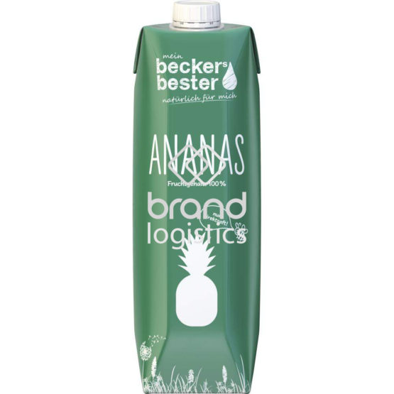 beckers bester Ananassaft 100% Direktsaft 1,0 l