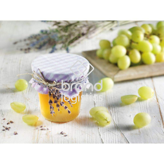 Weißwein-Trauben-Gelee mit Lavendel