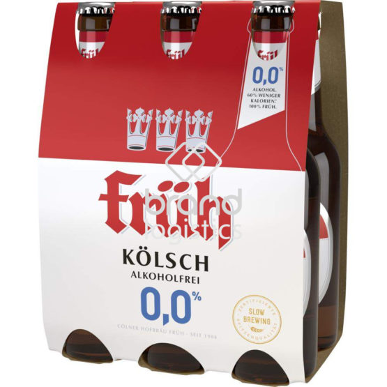 FRÜH Kölsch Alkoholfrei 0,0% 6×0,33 l