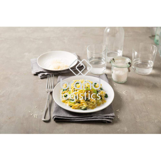 Barilla Fusilli Glutenfrei mit vegetarischer Carbonara