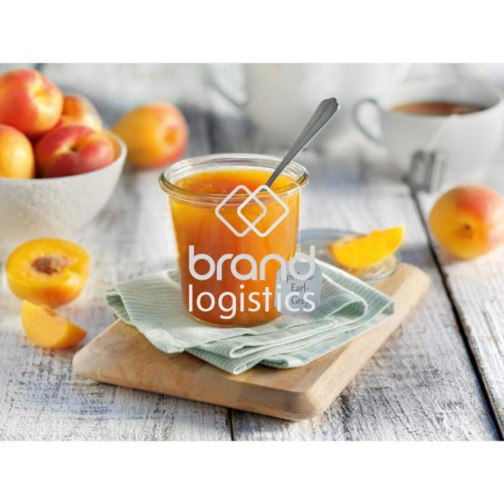 Aprikosen-Earl Grey-Aufstrich mit Schuss