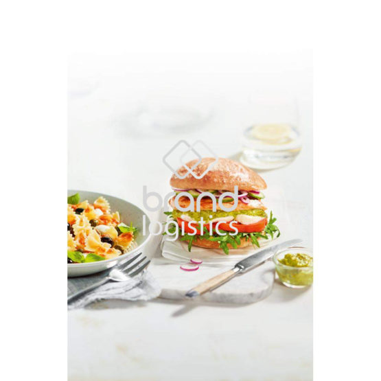 Mediterraner Hähnchenburger