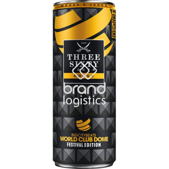 Three Sixty Vodka & Mango – Festival Edition 0,33 l