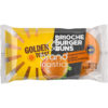 Lieken Golden Toast Brioche Bun 250 g