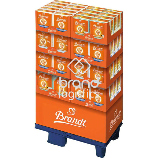 Brandt Der Markenzwieback 3-fach 1/4 CH Display 120×225 g