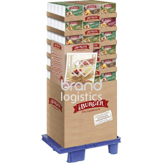 Burger Das Landknäcke 4-fach Display 90×250 g