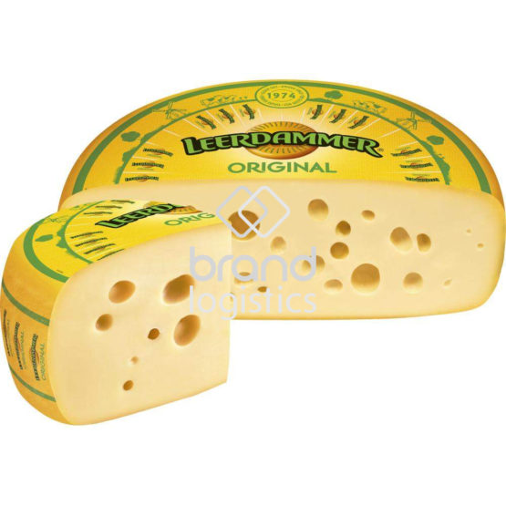 Leerdammer Original 1/2 Laib 6,4 kg und Original 1/4 Laib 3,2 kg