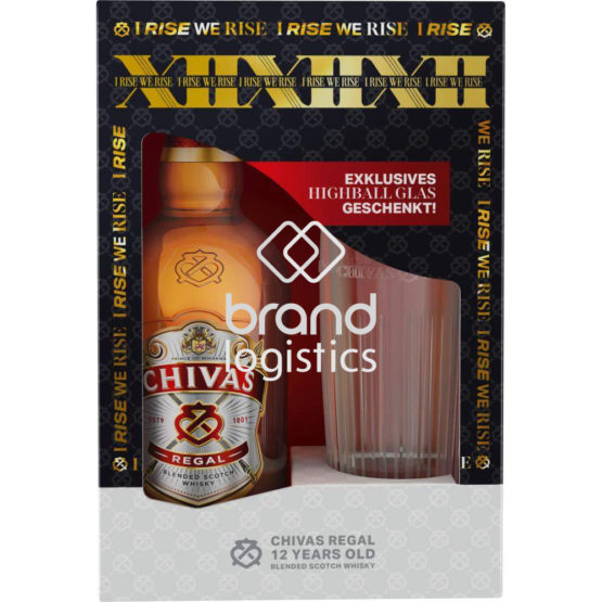 Chivas Regal 12 Jahre 0,7 l + Gratis Highballglas Frühjahrs Promotion 2025