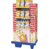 Seeberger Mikrowellen-Popcorn Display 3-fach 216x90g
