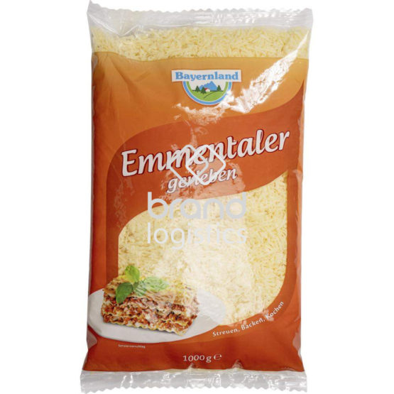 Bayernland Emmentaler gerieben 1 kg