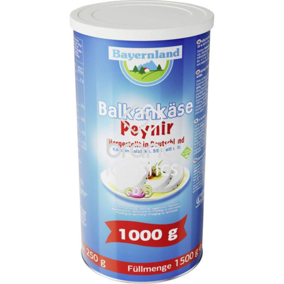 Bayernland Balkankäse Dose 55% FiTr VLOG 1 kg