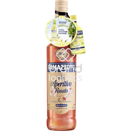 Ramazzotti Rosato 15% 0,7 l + Gratis Limoncello Mini 0,05 l Frühjahrs Promotion 2025