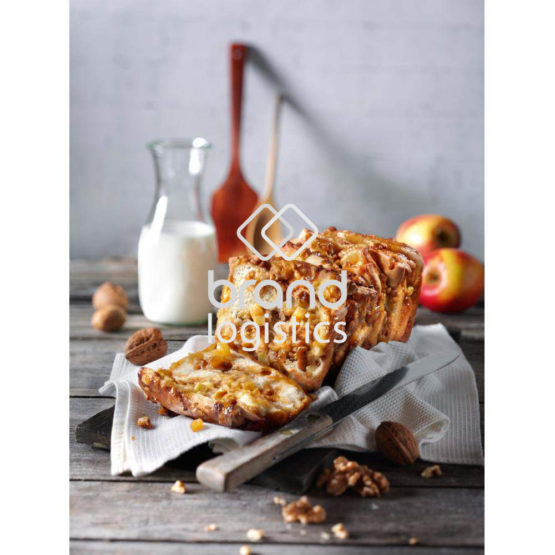 Apfel-Walnuss-Zupfbrot