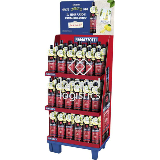 Ramazzotti Amaro 30% 0,7 l + Gratis Limoncello Mini 0,05 l Frühjahrs Promotion 2025 54er Display