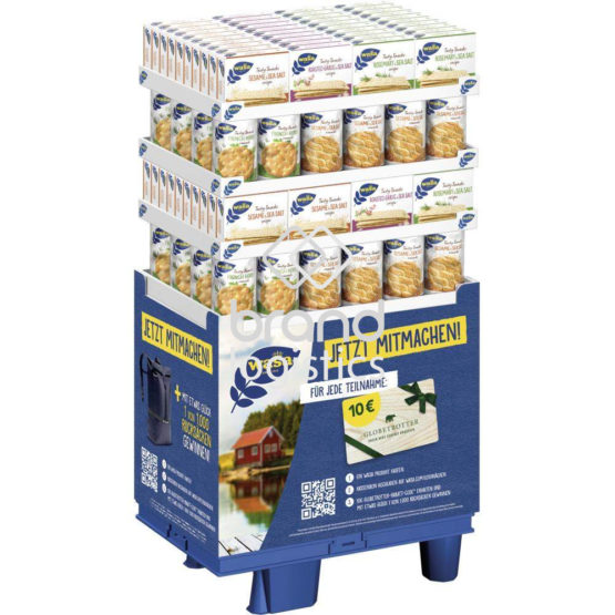 Wasa Tasty Snacks Display 128er