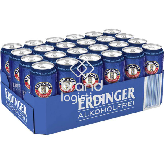 ERDINGER Alkoholfrei Dose Tray 24 x 0,5 l