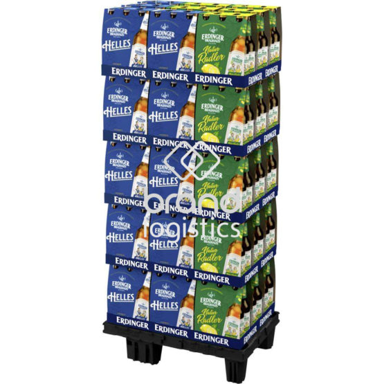 ERDINGER Mix Display Helles + NaturRadler 45 x 6 x 0,5 l