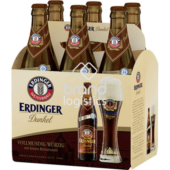 ERDINGER Dunkel Basket 6 x 0,5 l