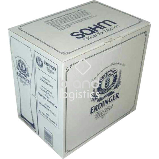 ERDINGER Glas 0,5 l Exklusiv Erdinger Weißbräu 6er Karton