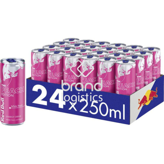 Red Bull Peach Edition White Peach Tray 24×250 ml DPG E-Commerce
