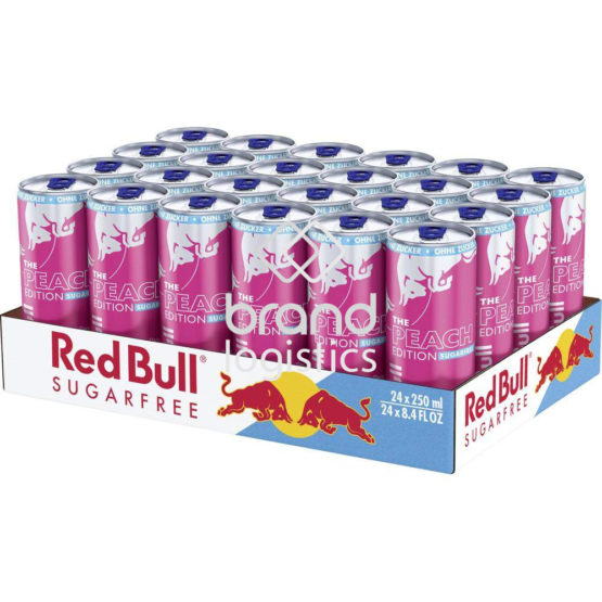 Red Bull Peach Edition White Peach Sugarfree 24×250 ml DPG