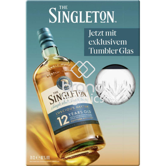 The Singleton 12Y 40 % Vol. 0,7 l mit Tumbler