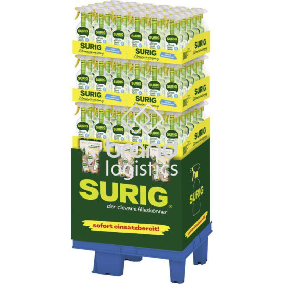 SURIG Zitronensäurespray 9,5% hell Display 108×500 ml