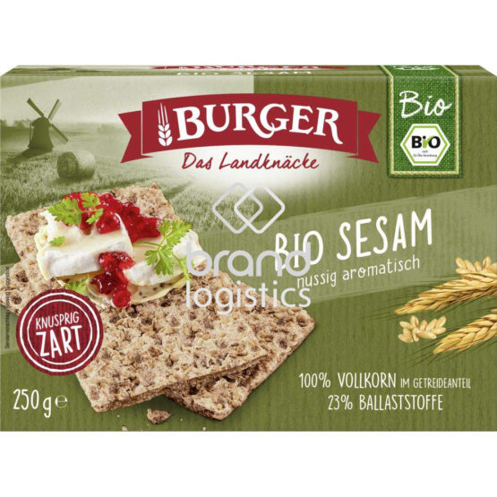 Burger Bio-Knäcke Sesam 250 g